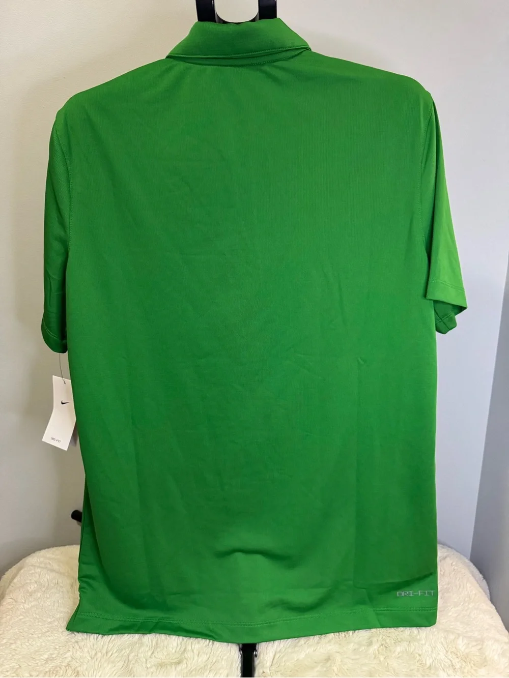 Nike Men’s Green Polo - Size Large